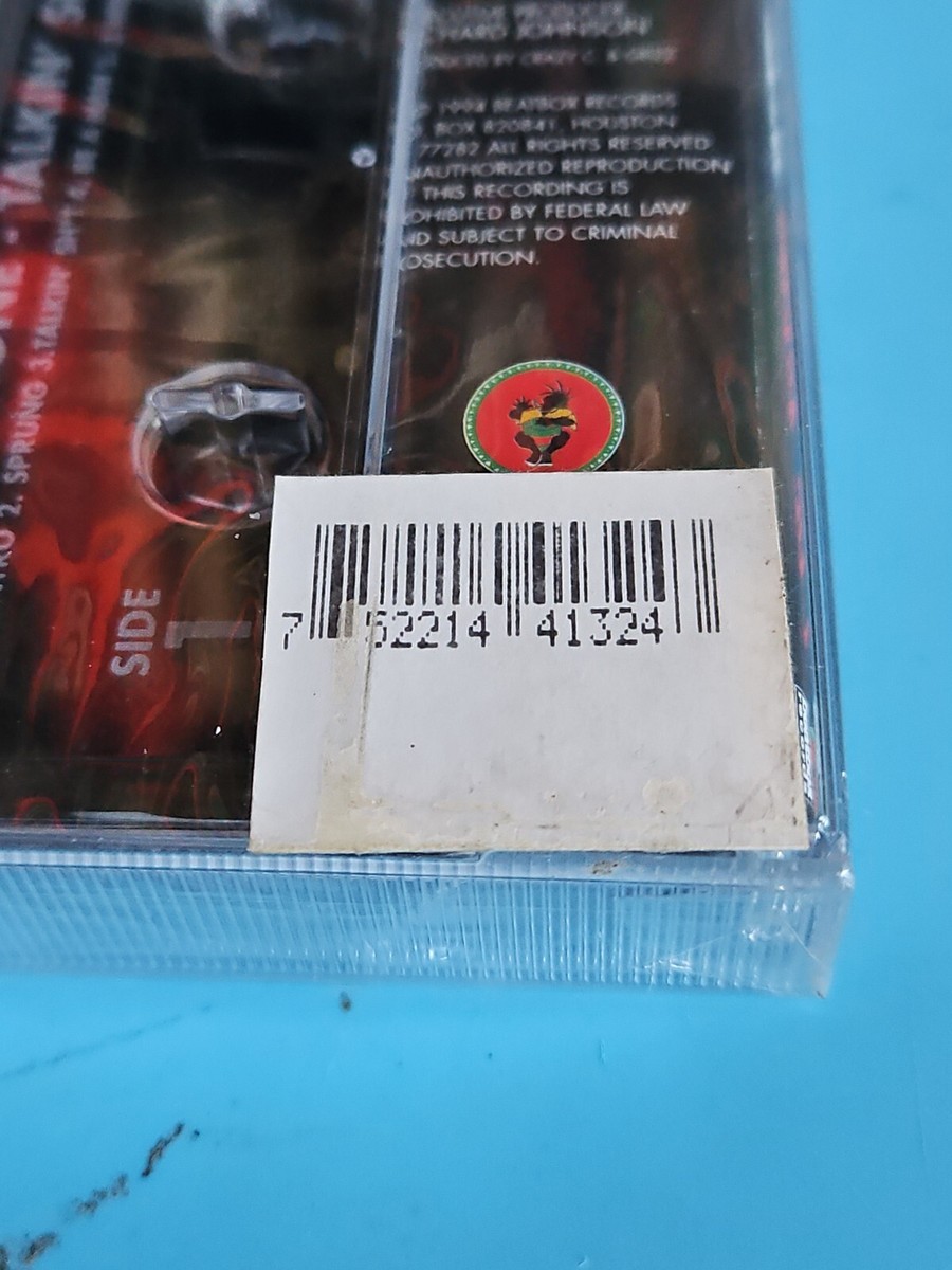 Lez Moné ‎– Talkin' Shit (2000) SEALED Cassette Houston Gangsta