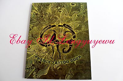 Phoenix Japanese Style Tattoo Flsh Book Sketch Painting Reference Book