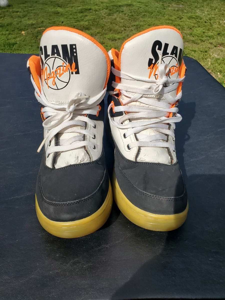 RARE Patrick Ewing Basketball Shoes Slam Magazine Mens Size  display picture 1
