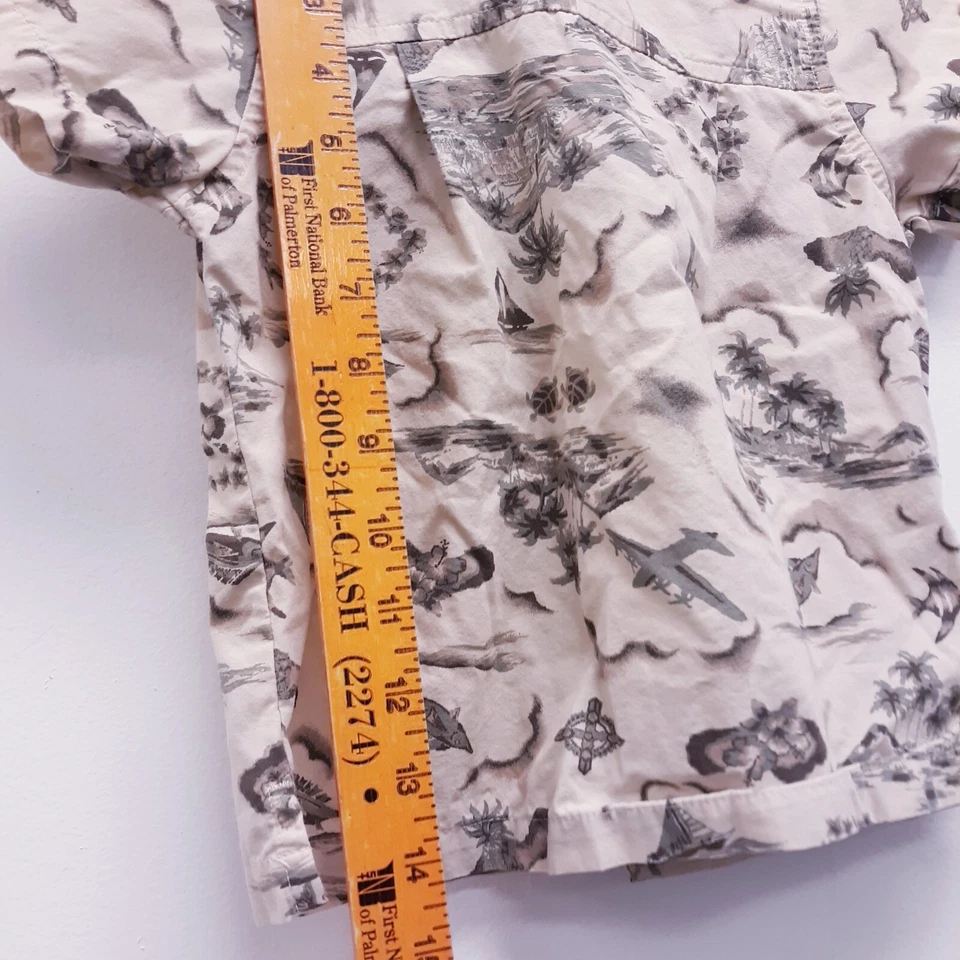 CAMISA CHEROKEE TALLA 2T NIÑOS MARRÓN BOTTON UP MANGA CORTA Foto 4 de 4