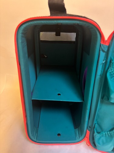 90s Ogio Locker Bag SV International - Teal w Purple & Pink w/Shoulder Strap. - Picture 5 of 7