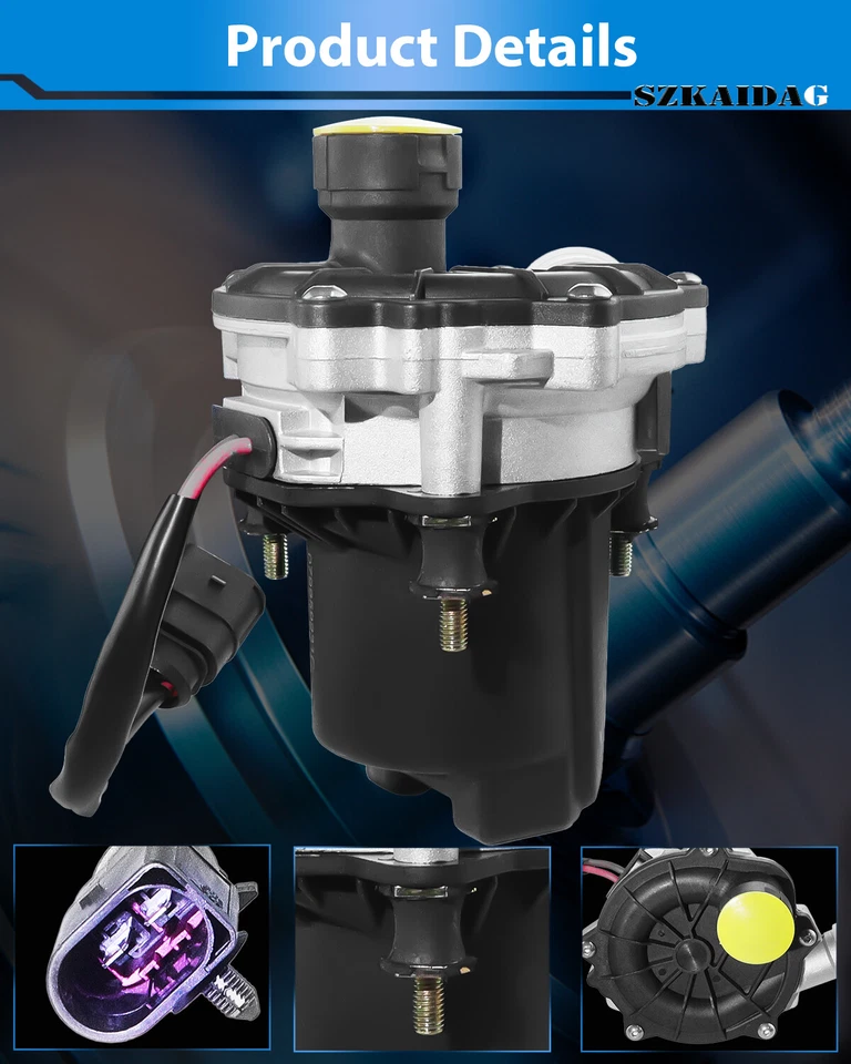 Secondary Air Injection Pump 079959253B For Audi S4 3.0L V6 2013 2014 2015 2016 - Image 3 of 4