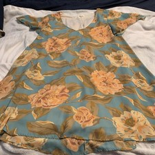 Show Me Your Mumu Kylie Dress Mini Babydoll Dress Floral Sz Small