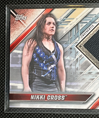 Nikki Cross #DMR-NC WWE NXT TakeOver Chicago Mat Relic Trading