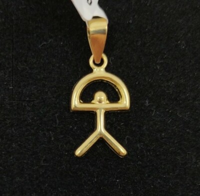 18K 750 Gold Anhänger. Indalo