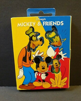 Disney Store Storybook Mickey & Friends Pluto Donald Goofy Heads 4