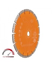 DISCO DIAMANTATO 230 UNIVERSALE LASER ARANCIO ALTE PRESTAZIONE MAXIMA