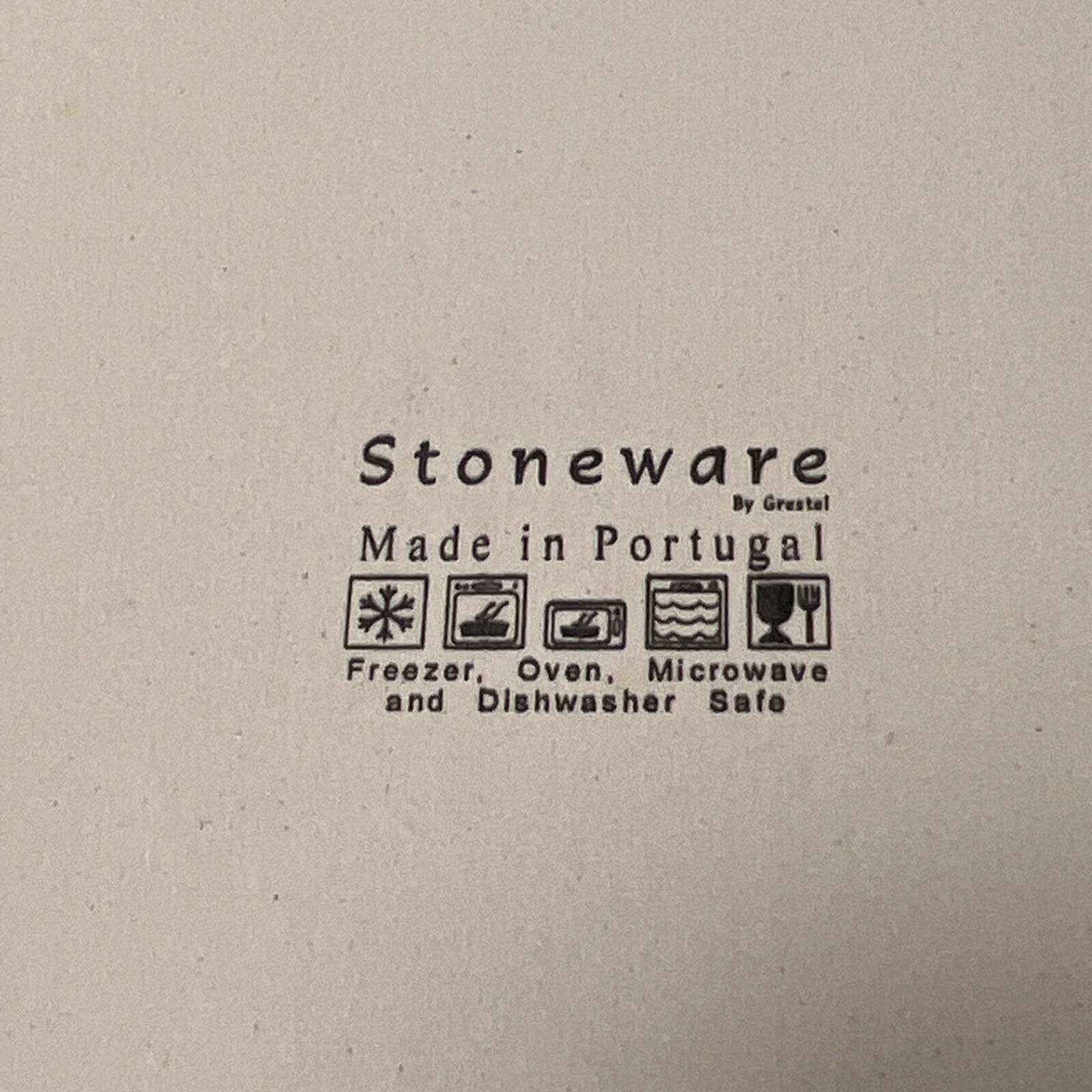 Grestel Portugal 10” Light Blue Square Stoneware Baking Dish/Casserole