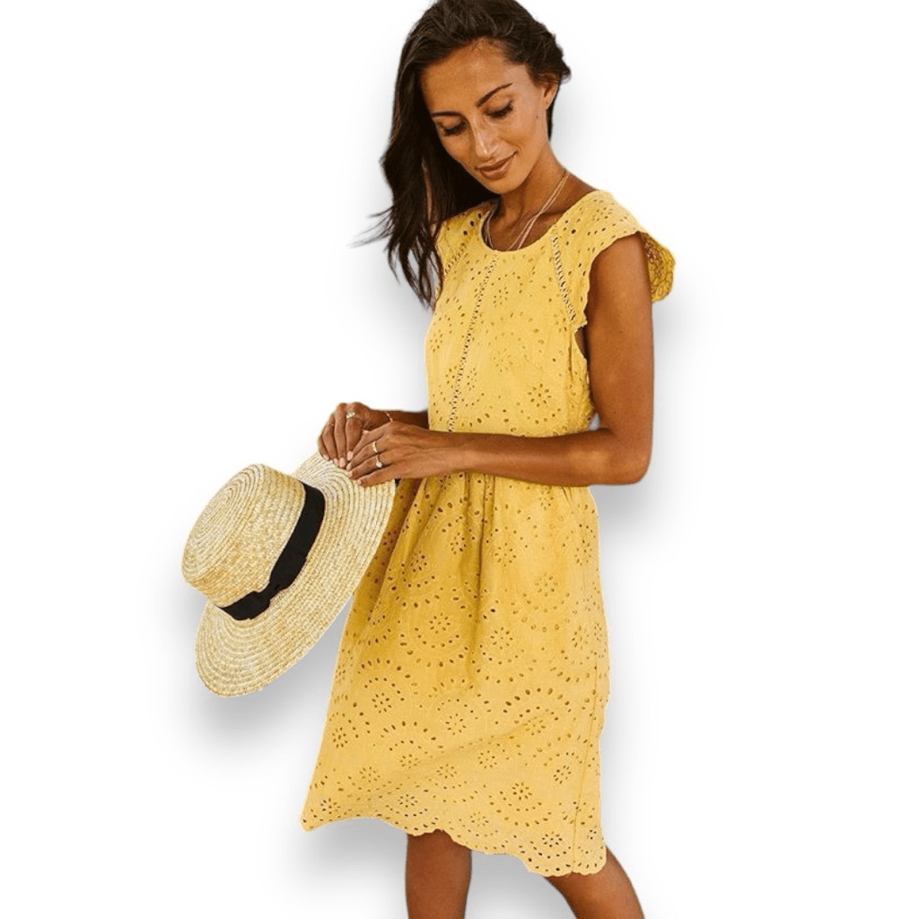 bohme lace dress Renee Eyelet Lace Dress