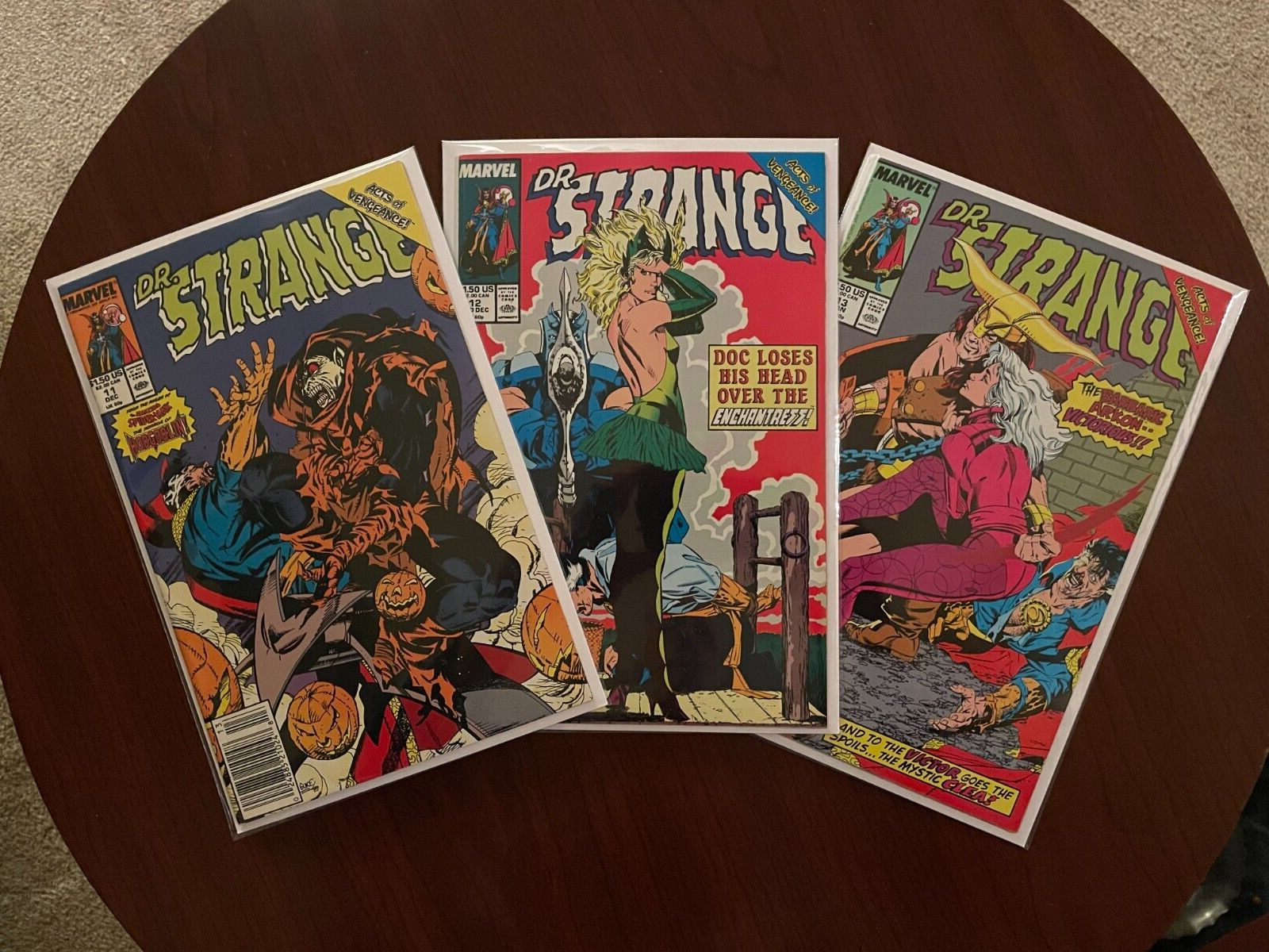 Doctor Strange: Sorcerer Supreme #11 #12 & #13 (Marvel 1990) Copper Age Lot