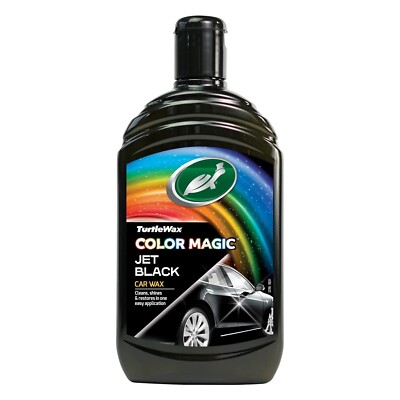 Turtle Wax Color Magic Jet Black Wax 500ml | eBay