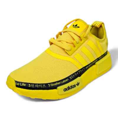 adidas Originals NMD_R1 Shoes Beam Yellow HP9733 Womens Sneakers