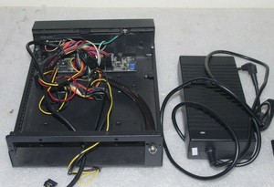 Mini Itx Silent Htpc Fanless Diy Empty Desktop Black Pc Case With Power Supply Ebay