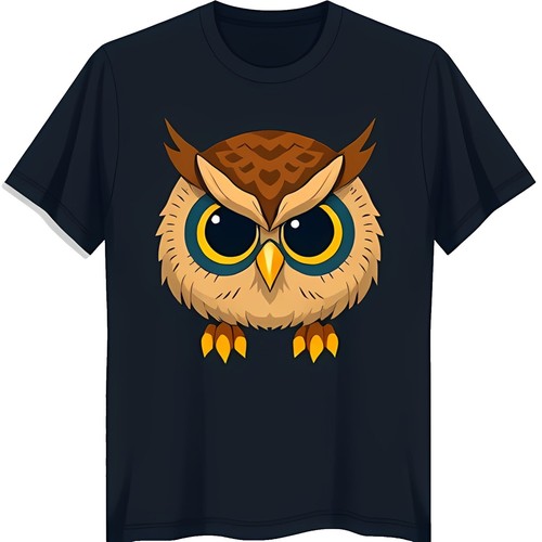 トップス Owl Owl T shirt Owl Kinds Retro Owl Vintage T shirt / %100 Premium