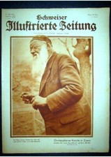 SCHWEIZER ILL ZEIT. Künzle Plante Phytotherapie Lincoln Automobile Friedhof 1931