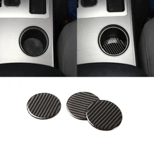 For Toyota Tacoma 2006-2015 Central Control Cup Holder Pad Decorate Carbon Mat