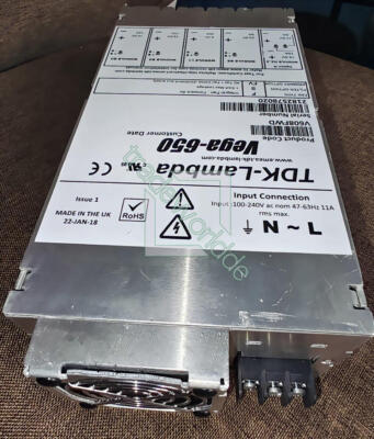 1PCS USED TDK-LAMBDA VEGA 650 V608FWD