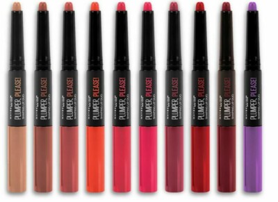 MAYBELLINE Plumper, Please Shaping Lip Duo Lipgloss VERSIEGELT - verschiedene Farbtöne
