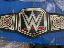 New Universal Black Championship Title Belt WWE Wrestling Belt Adult Replica 2MM