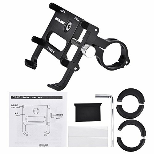 Mountian Bike Phone Mount Holder Lega di Alluminio Universale 360 ° (k1l)