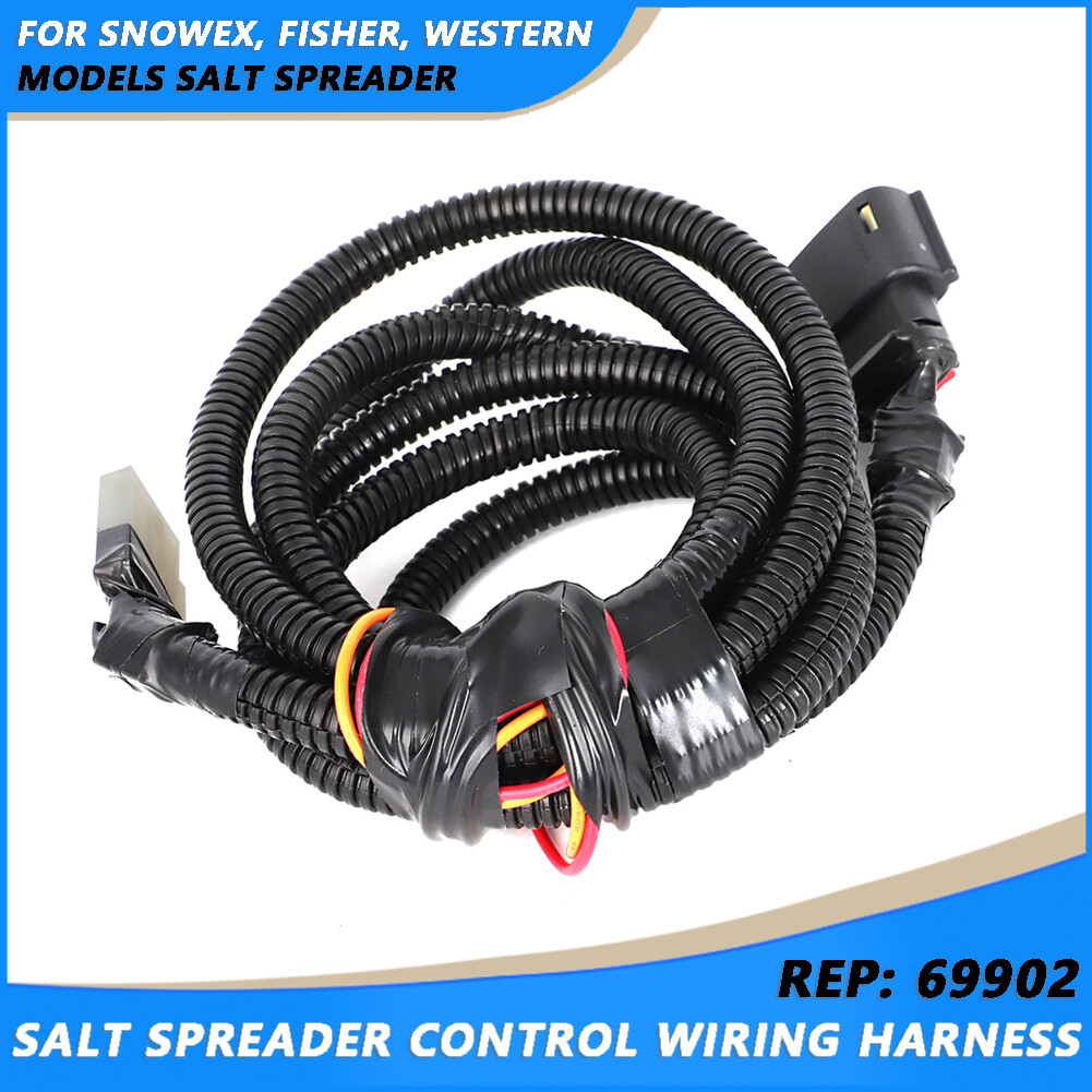 For SnowEx, Fisher, Western Models Salt Spreader Control Wiring