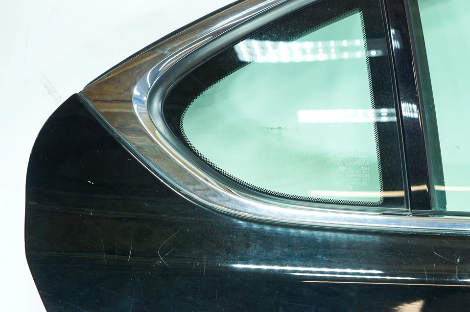 07-17 Lexus LS460 Sedán OEM Trasero Derecho Paso Puerta Lateral Panel Carcasa Negro 5088 Foto 4 de 4