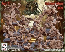 Wood Elf / Tree Dryads Fantasy Football Team - Ugni Miniatures
