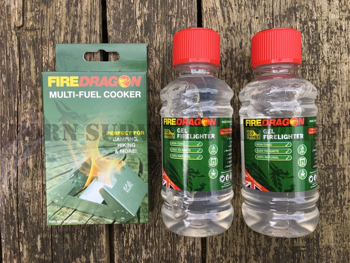 BCB FIRE DRAGON FOLDING COOKER + GEL FUEL Army Firedragon Camping Stove  Ration | eBay