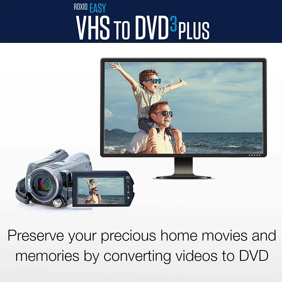 Easy VHS to DVD 3 Plus-VHS, Hi8, V8 Video to DVD or Digital Converter (Windows) - Image 3 of 4