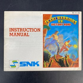 Ikari Warriors II Victory Road NES Complete In Box Game & Manual Nintendo SNK