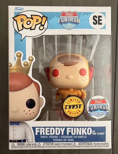 Funko Pop! Vinyl: Funko - Freddy Funko as The Flash (Chase) - Funko (Exclusive)