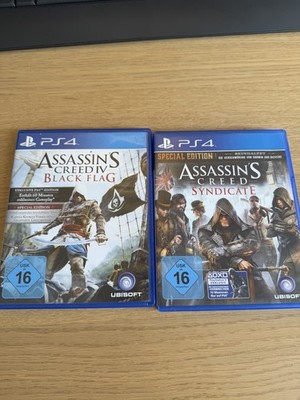 PS4 Assassin's Creed 4 Black Flag & Syndicate Special Edition PS4 USK 16