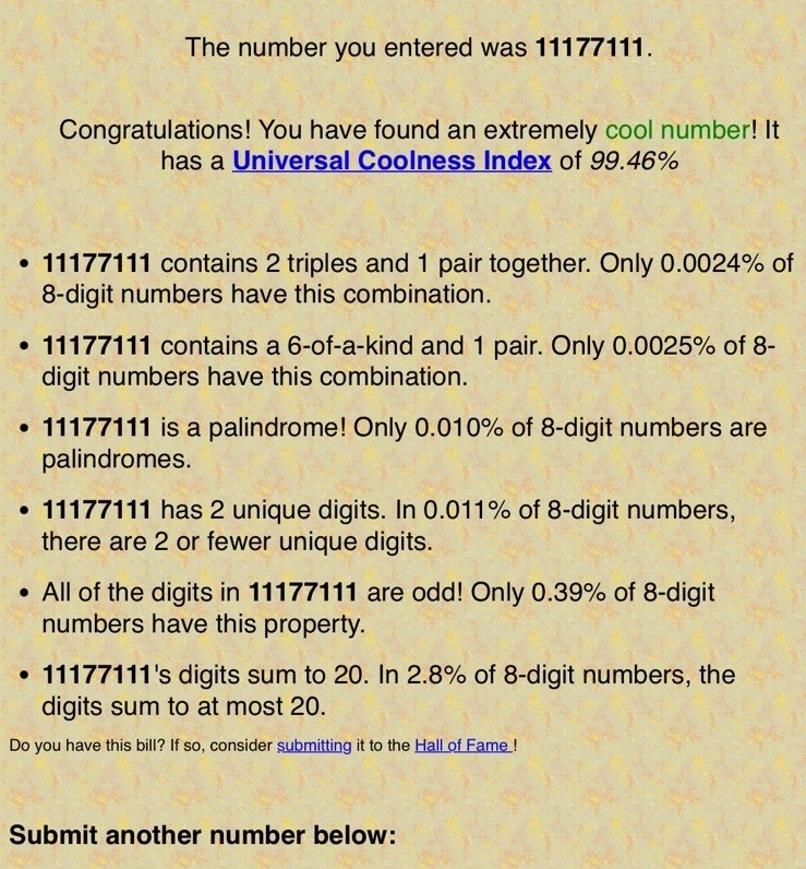 2013 $1 Dollar Bill 💸 #11177111 Extremely Cool Radar,Binary,6 of Kind VERYRARE - Image 4 of 4