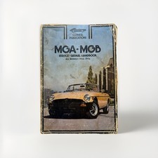 MG MGA MGB 1956-1976 Shop Repair Service Manual Wiring Diagrams Guide Engine DYI