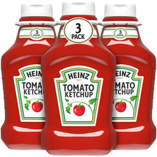 Heinz Original Tomato Ketchup, 44 Oz., 3 Pk.