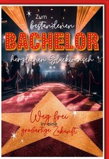Bachelor - Karte mit Umschlag