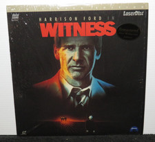 WITNESS WIDESCREEN EDITION HARRISON FORD MOVIE LASERDISC