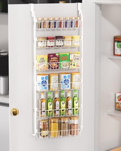 Over The Door Pantry Organizers and Storage, 6-Tier Hanging Spice Rack, Home - Picture 2 of 8