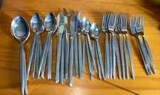 Ekco Eterna PRINCE Stainless Flatware Mid Century 39 Pieces a7