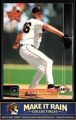 Kirk Rueter 2002 Leaf Rookies & Stars #235 San Francisco Giants Baseball