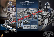 Hot Toys TMS076 Star Wars 1 6 Scale Commander Appo     Barc Speeder Action Figure