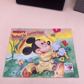 Mickey's Safari in Letterland (Nintendo NES, 1993) Cartridge Only