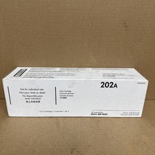 BRAND NEW OEM HP Laserjet 202A YELLOW Toner Cartridge CF500AM -Sealed 36D 