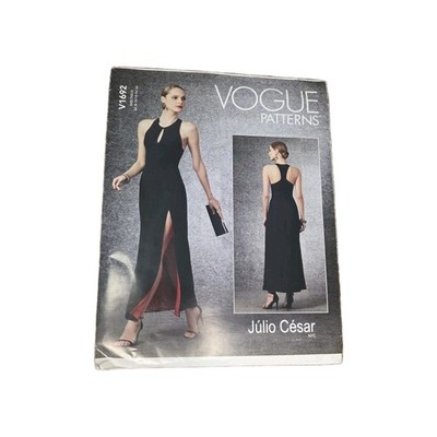 Vogue Patterns V1692 Julio Cesar NYC Evening Gown Dress Sewing Pattern B5 8-16