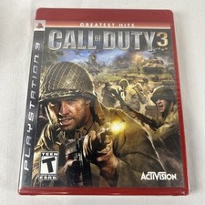 Call of Duty 3 Greatest Hits PS3 PlayStation 3 Factory Sealed New