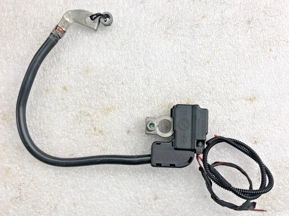Cable de batería IBS 2004-2014 BMW E60 E61 E70 X5 E71 E72 X6 E93 negativo 9164346 Foto 2 de 4