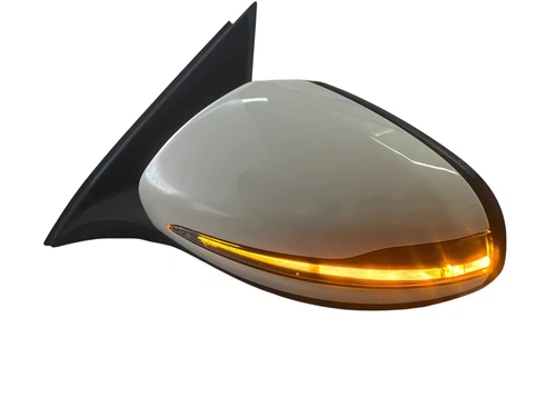 WHITE Driver Side Mirror Blind Spot For Mercedes GLC X253 GLC250 AMG LH 17-21