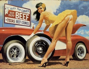Retro Vintage Classic Man Cave Garage Old Sign Self Adhesive Vinyl Sticker