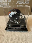New ListingJohn Elway Denver Broncos Autographed Mini Helmet With Case