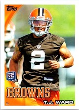2010 Topps T.J. Ward Rookie #245 Cleveland Browns